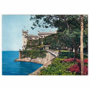 WŁOCHY TRIEST ZAMEK WIDOKÓWKA A63167