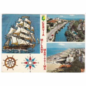 WŁOCHY MILANO MARITTIMA STATEK WIDOKÓWKA A63226