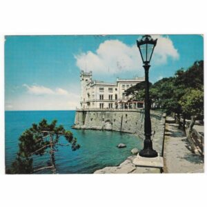 WŁOCHY TRIEST ZAMEK WIDOKÓWKA A63302