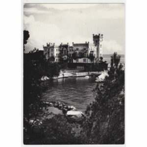 WŁOCHY TRIEST ZAMEK WIDOKÓWKA A63458