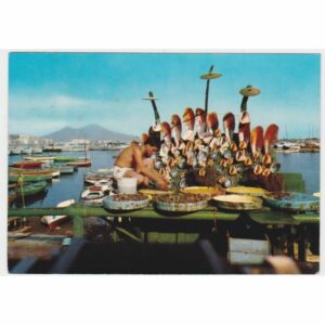 WŁOCHY MILANO MEDIOLAN HANDLARZ OSTRYG WIDOKÓWKA A63488