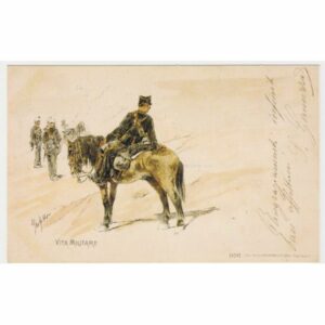 ŻOŁNIERZ KOŃ POCZTÓWKA A63523