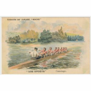 WIOŚLARSTWO WIDOKÓWKA REPRINT A63657