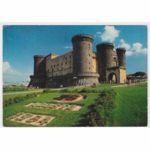 WŁOCHY NEAPOL ZAMEK WIDOKÓWKA A64278
