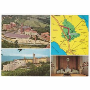 WŁOCHY COLLEVALENZA SANKTUARIUM MAPKA WIDOKÓWKA A64475