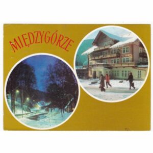 MIĘDZYGÓRZE ZIMA WIDOKÓWKA A65014