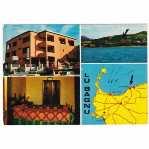 WŁOCHY LU BAGNU MAPKA WIDOKÓWKA A65078