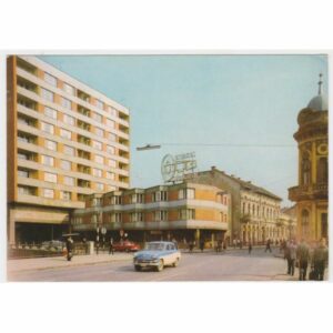 WĘGRY MISZKOLC SAMOCHÓD WIDOKÓWKA A65370