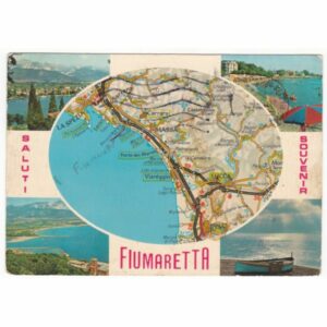 WŁOCHY FIUMARETTA MAPKA WIDOKÓWKA A66406