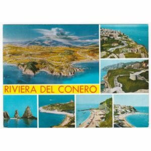 WŁOCHY RIVIERA DEL CONERO MAPKA WIDOKÓWKA A66411