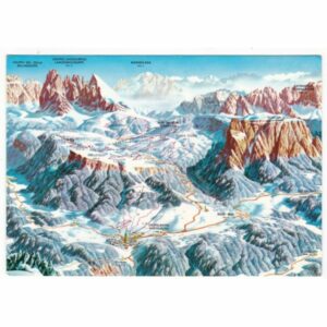 WŁOCHY CASTELROTTO MAPKA WIDOKÓWKA A66457