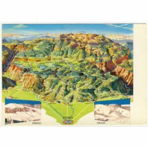 WŁOCHY ASIAGO MAPKA WIDOKÓWKA A18903