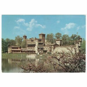 WŁOCHY TORINO TURYN ZAMEK WIDOKÓWKA A67655