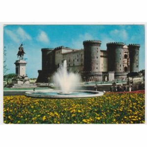 WŁOCHY NEAPOL ZAMEK WIDOKÓWKA A67690