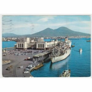 WŁOCHY STATEK NEAPOL WIDOKÓWKA A67696