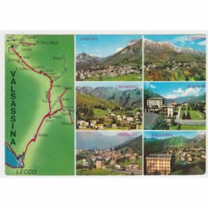 WŁOCHY VALSASSINA MAPKA WIDOKÓWKA A67719