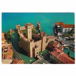 WŁOCHY SIRMIONE ZAMEK WIDOKÓWKA A67772