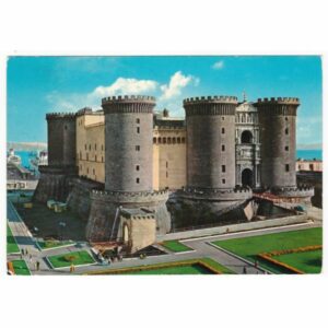 WŁOCHY NEAPOL ZAMEK WIDOKÓWKA A68095