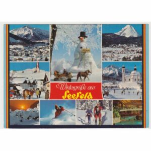 AUSTRIA SEEFELD ZIMA WIDOKÓWKA A68135