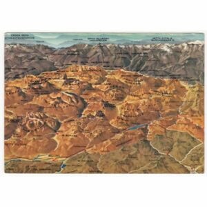 WŁOCHY DOLOMITY MAPKA WIDOKÓWKA A68387