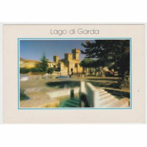 WŁOCHY SIRMIONE ZAMEK WIDOKÓWKA A68586