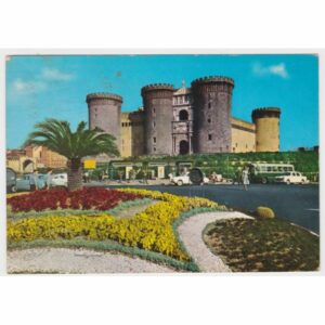 WŁOCHY NEAPOL ZAMEK WIDOKÓWKA A68612