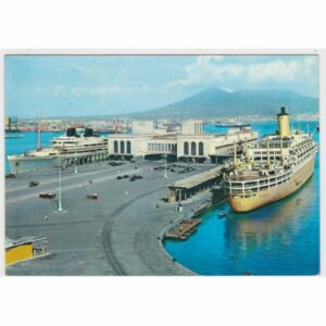 WŁOCHY STATEK NEAPOL WIDOKÓWKA A68617