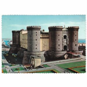 WŁOCHY NEAPOL ZAMEK WIDOKÓWKA A30664