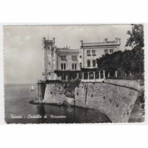 WŁOCHY TRIEST ZAMEK WIDOKÓWKA A68639