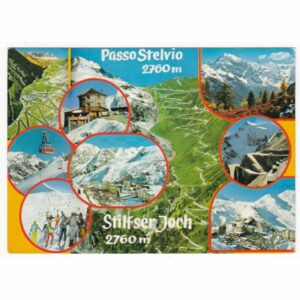 WŁOCHY PASSO DELLO STELVIO WIDOKÓWKA A68940