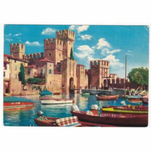 WŁOCHY SIRMIONE ZAMEK WIDOKÓWKA A68942