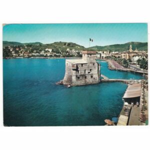 WŁOCHY RAPALLO ZAMEK WIDOKÓWKA A68944