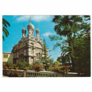 WŁOCHY SANREMO CHIESA RUSSA POCZTÓWKA A68949