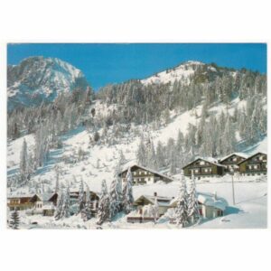 WŁOCHY FORCELLA AURINE DOLOMITY ZIMA POCZTÓWKA A68955