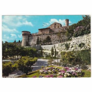 WŁOCHY BRESCIA ZAMEK WIDOKÓWKA A69249