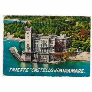 WŁOCHY TRIEST ZAMEK WIDOKÓWKA A69331