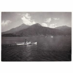 WŁOCHY STATEK LAGO DI COMO WIDOKÓWKA A69732