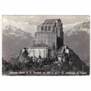 WŁOCHY SACRA S. MICHELE OPACTWO WIDOKÓWKA A69895