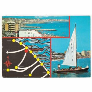 WŁOCHY SAN GIULIANO MARE MAPKA WIDOKÓWKA A69923