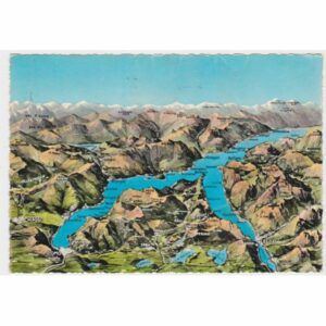 WŁOCHY LAGO DI COMO MAPKA WIDOKÓWKA A70040