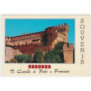 WŁOCHY GRADARA ZAMEK WIDOKÓWKA A70075