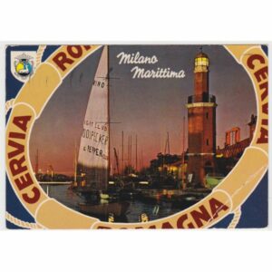 WŁOCHY CERVIA LATARNIA MORSKA WIDOKÓWKA A70113