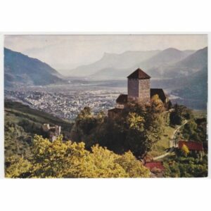 WŁOCHY CASTELLO TIROLO ZAMEK WIDOKÓWKA A70129