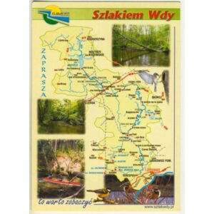 SZLAK WDY MAPKA HERB WIDOKÓWKA WR9402