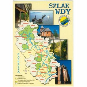 SZLAK WDY MAPKA HERB WIDOKÓWKA WR9404