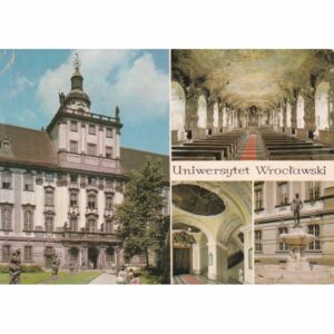 WROCŁAW UNIWERSYTET WROCŁAWSKI WIDOKÓWKA A71247