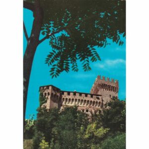 WŁOCHY GRADARA ZAMEK WIDOKÓWKA A71799