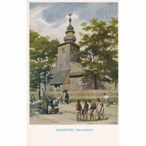 ZAKOPANE STARY KOŚCIÓŁ REPRINT A71862
