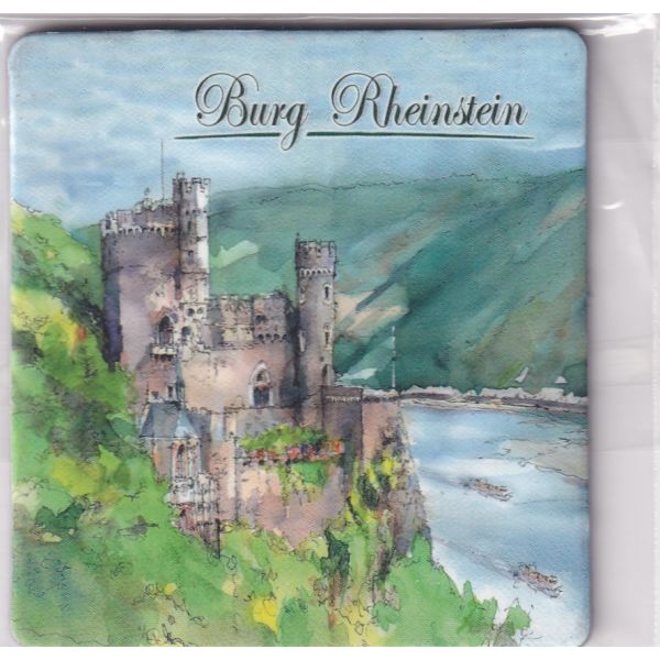 MAGNES NA LODÓWKĘ Zamek Rheinstein NIEMCY 2371