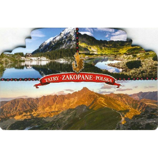MAGNES NA LODÓWKĘ Tatry ZAKOPANE HERB 2658